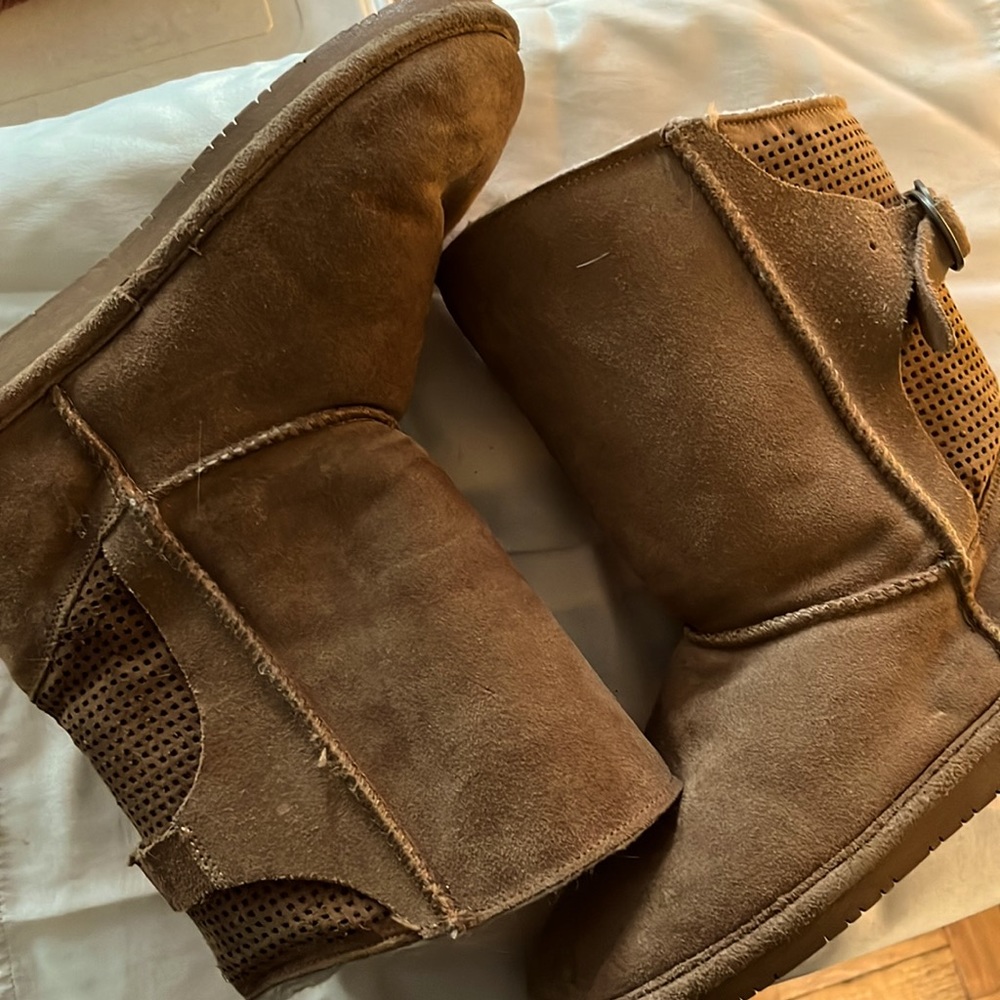 Suede Wool warm size 8 boots size FREE TOM’S 7.5
